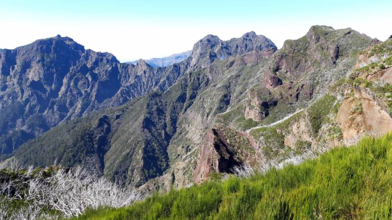 Montagnes à Madère