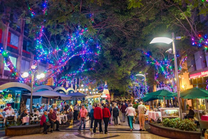 Fêtes de Noël fin d'année à Madère Portugal magie des fêtes